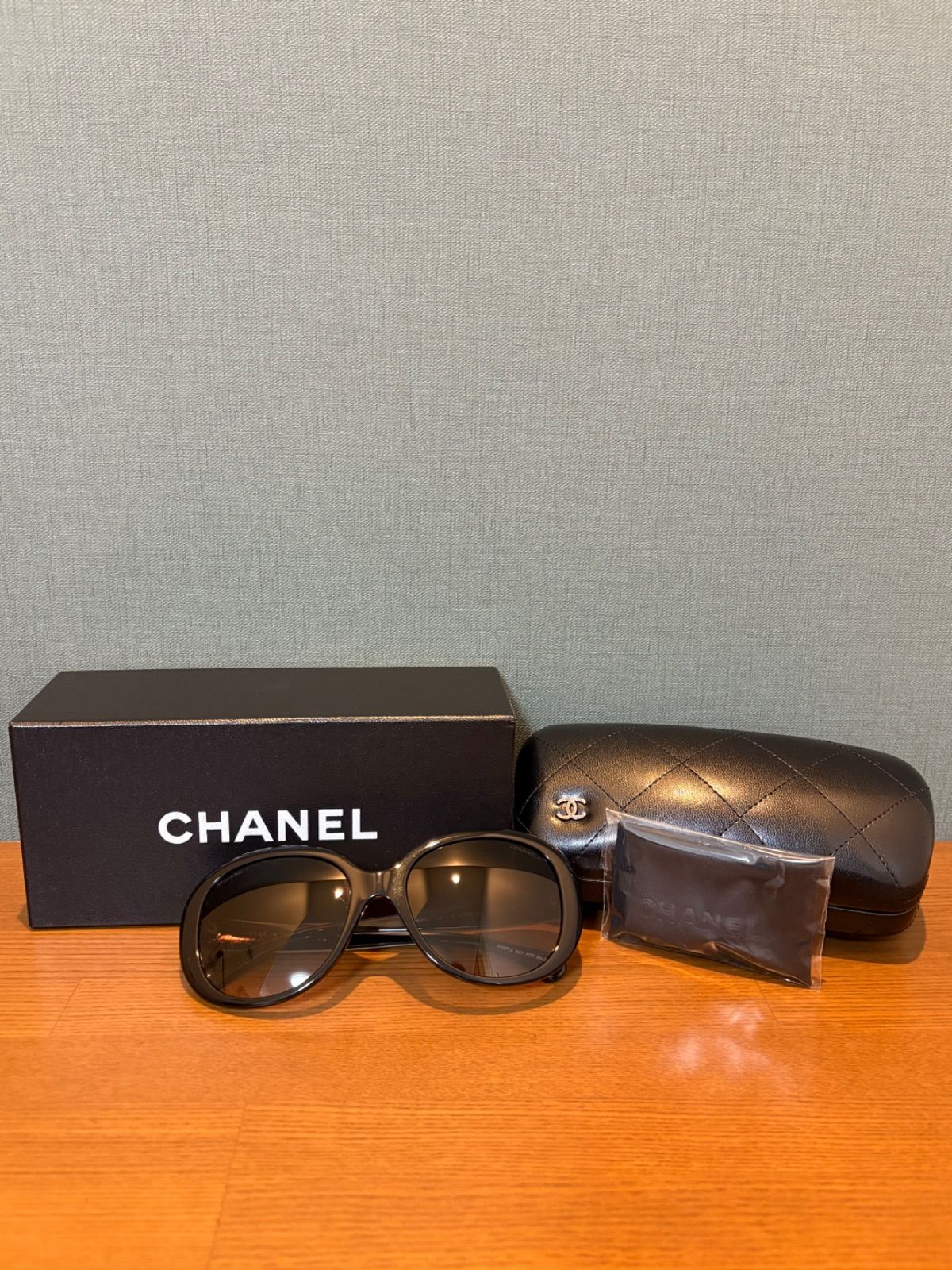CHANEL シャネル 5312-A サングラス ココマーク ブラック CHANEL シャネル 5312-A サングラス ココマーク ブラック
