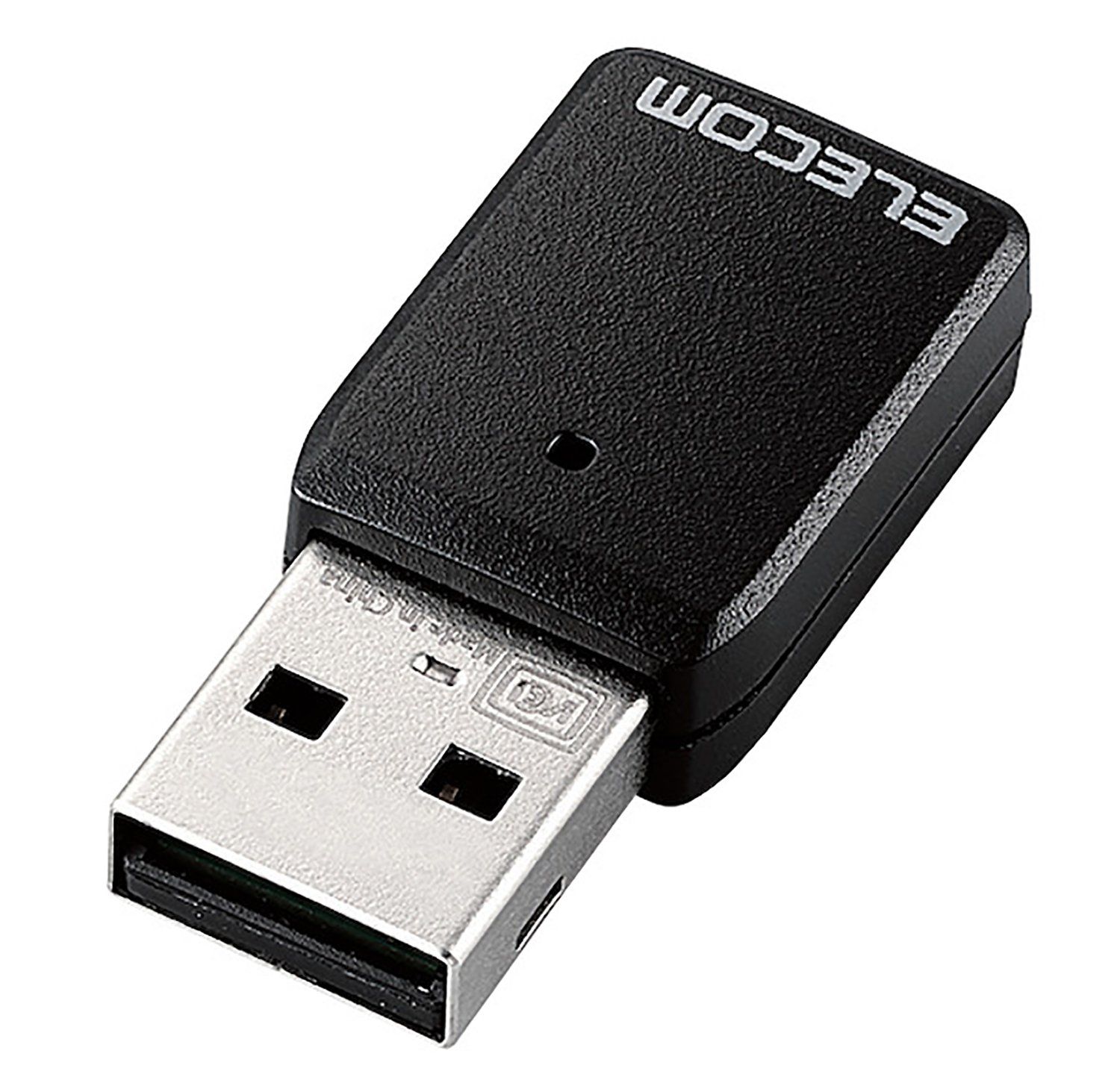 エレコム Wi-Fi 無線LAN 子機 11ac/n/g/b/a 867Mbps 5GHz/2.4GHz対応 USB3.0 MU-MIMO windows/mac対応 ブラック WDC-867DU3S [単品]