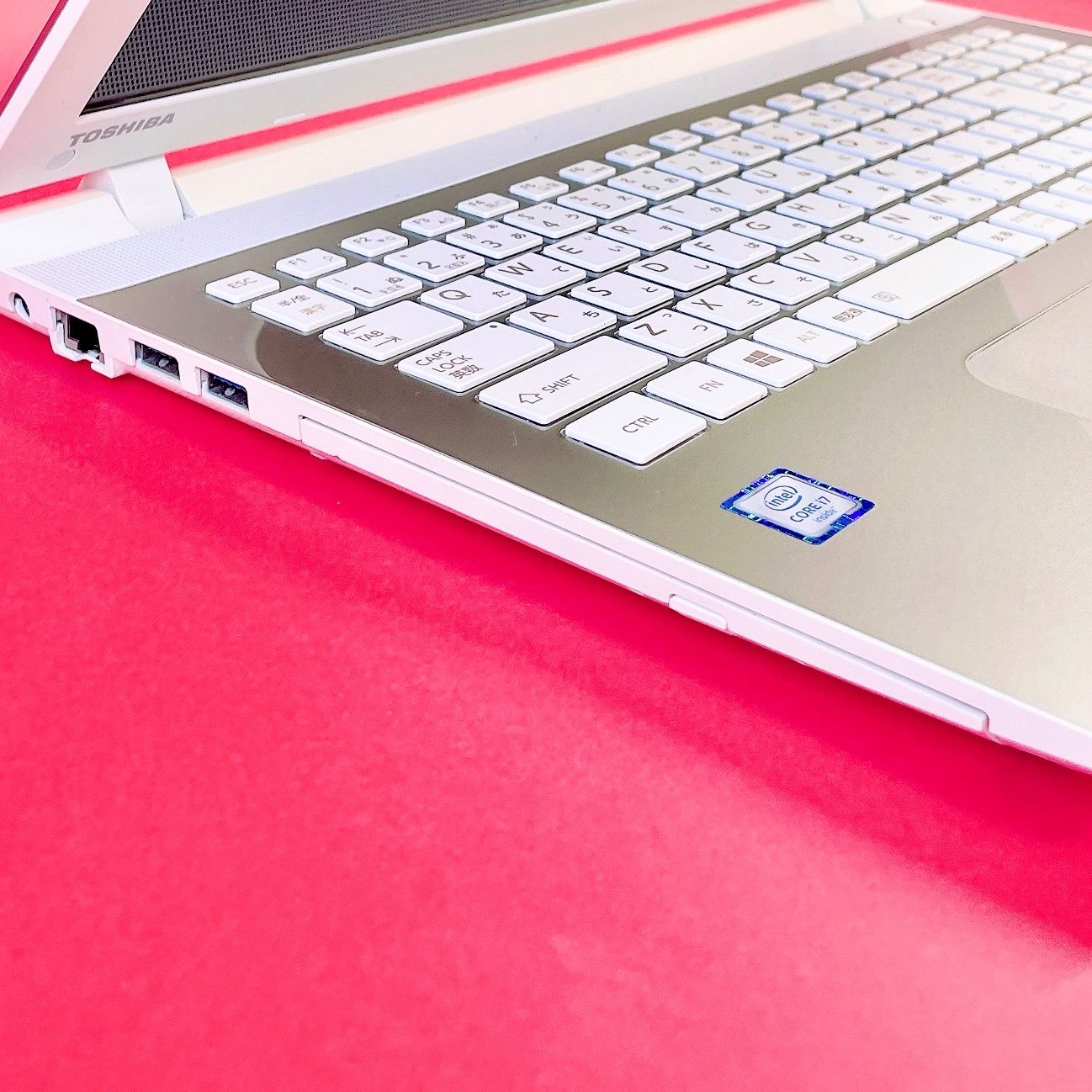 Corei7/1TB/ゴールド薄型ノートPC✨Office付 中古PC - メルカリ