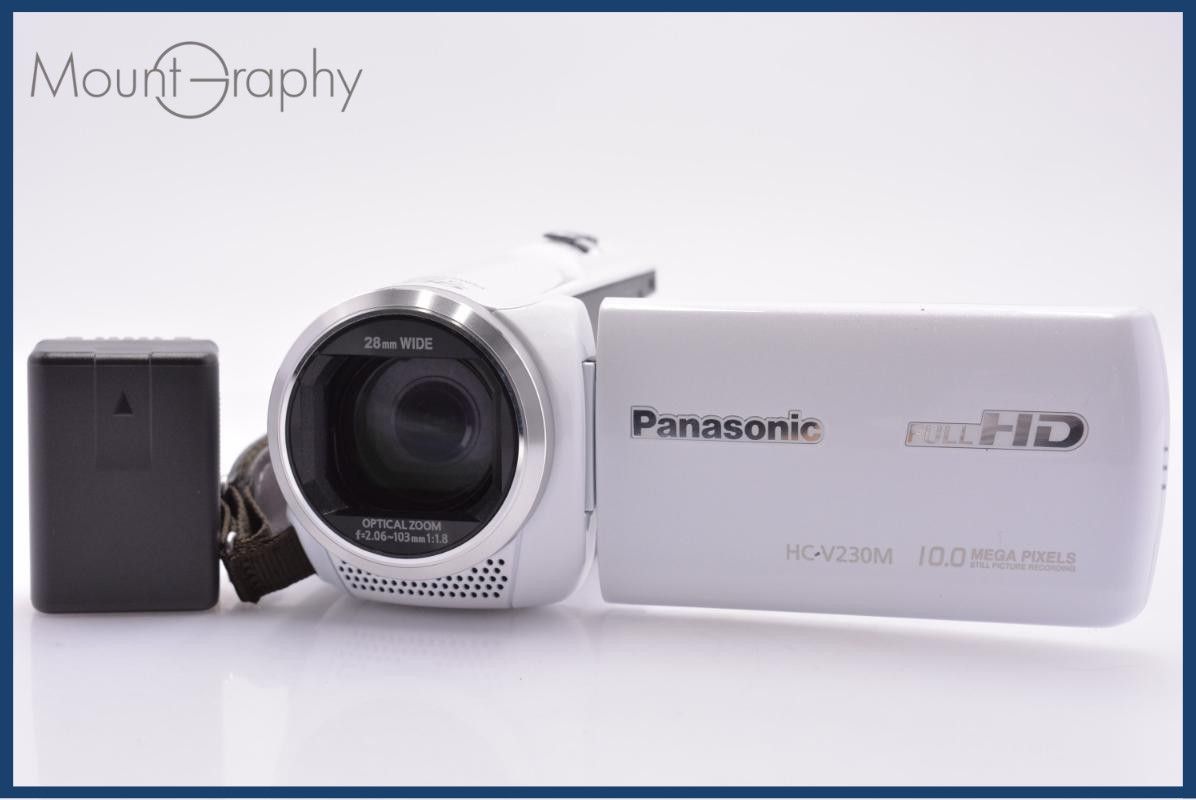 【動作保証】 パナソニック Panasonic HC-V230M 同梱無料 #am8364