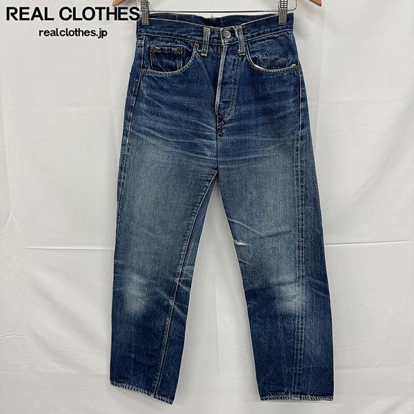 Levi's 1960s ビッグE Sタイプ Vステッチ ウエストシングル ヴィンテージ デニムパンツ