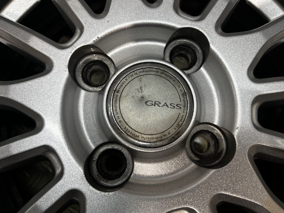 YOKOHAMA iG70 155/65R14】スタッドレス【GRASS 14インチ 4.5J4HPCD100 