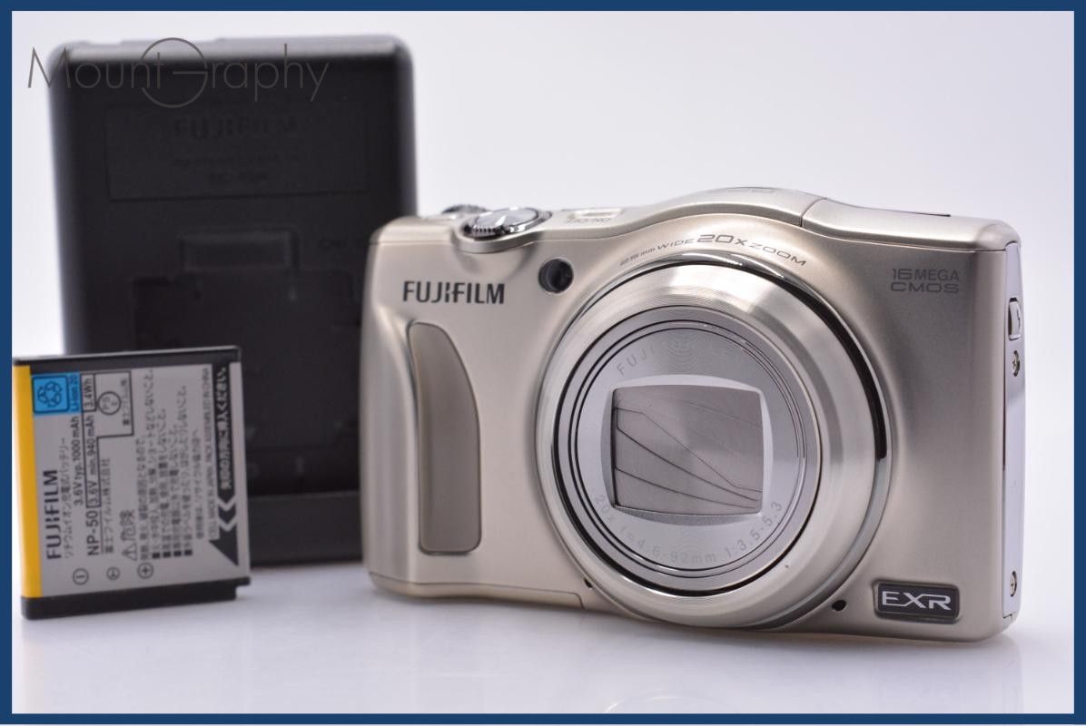 【動作保証】 富士フイルム FUJIFILM FinePix F770EXR 20x バッテリー、充電器付属 同梱無料 #am8430