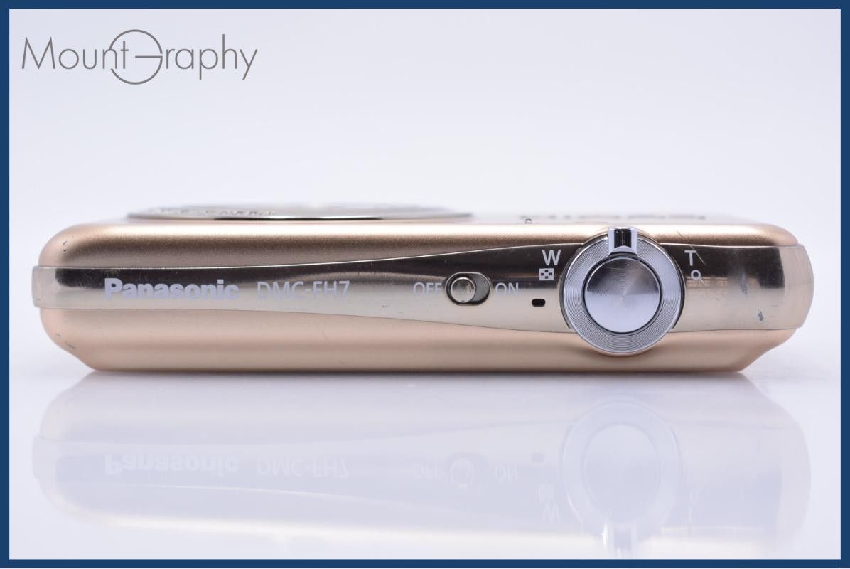 【動作保証】 パナソニック Panasonic LUMIX DMC-FH7 バッテリー、充電器付属 同梱無料 #am8448