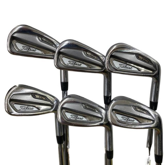 【中古】 タイトリスト Titleist T100 7S アイアンセット IR 純正特注シャフト (フレックスS) メンズ 男性用 右利き 右用 Cランク ゴルフクラブ