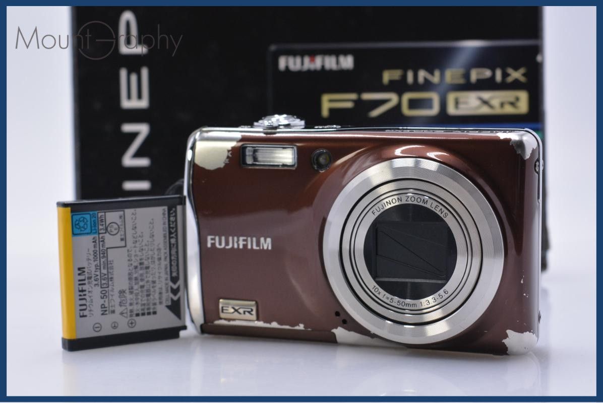 難あり 富士フイルム FUJIFILM FinePix F70EXR 10X 元箱、バッテリー付属 同梱無料 #ks647