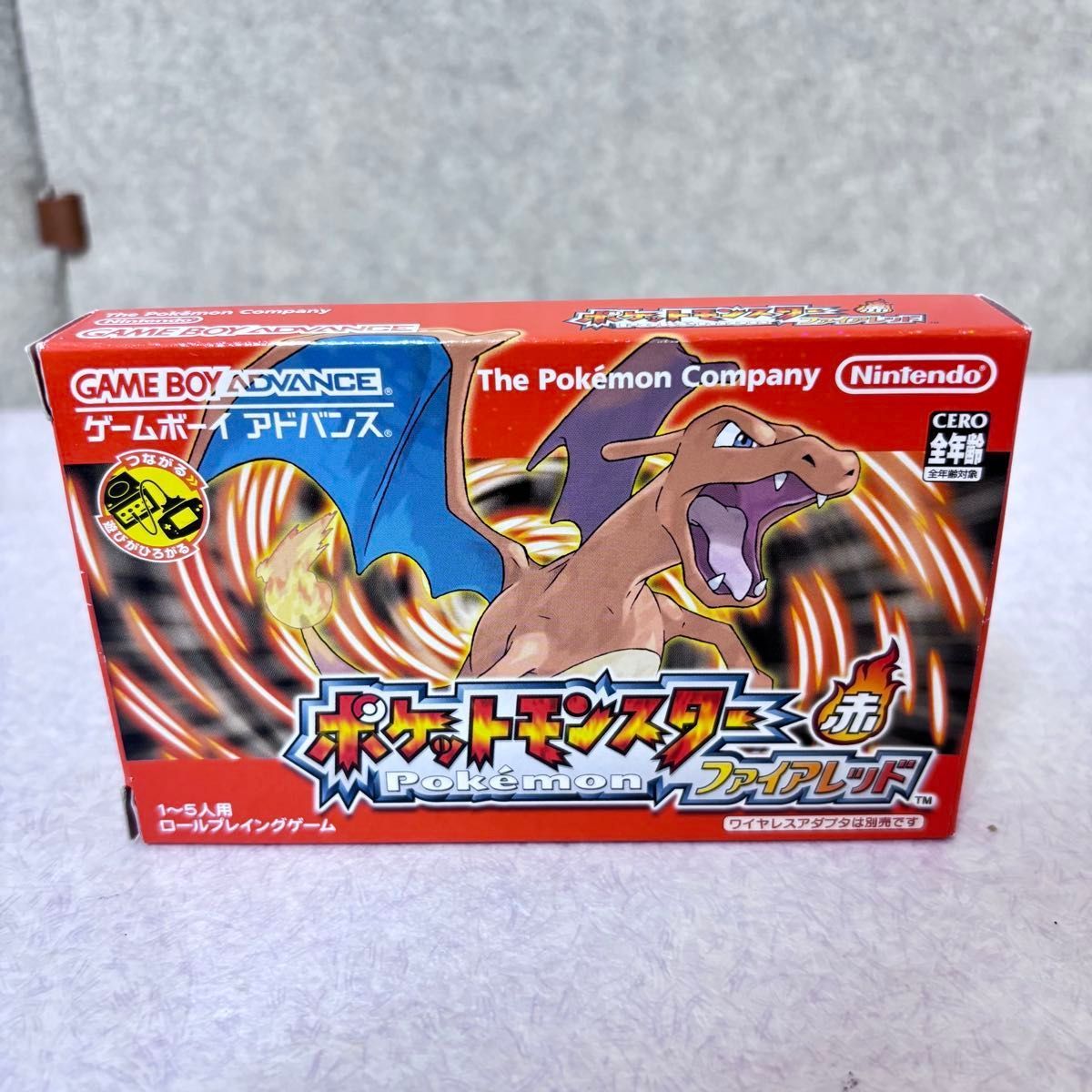 ■【綺麗】ポケットモンスター ファイアレッド ゲームボーイアドバンス GBA ポケモン