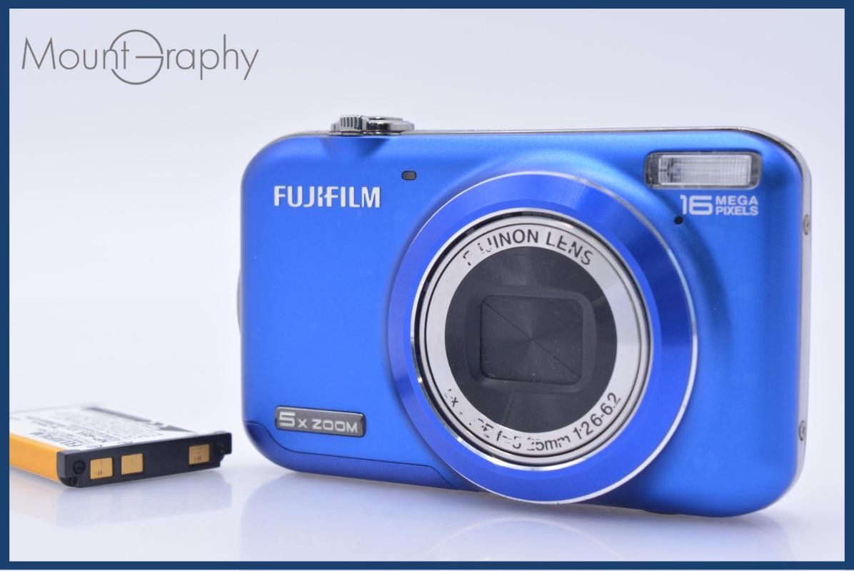 富士フイルム FUJIFILM FinePix JX400 5X バッテリー付属 同梱無料 #ks814