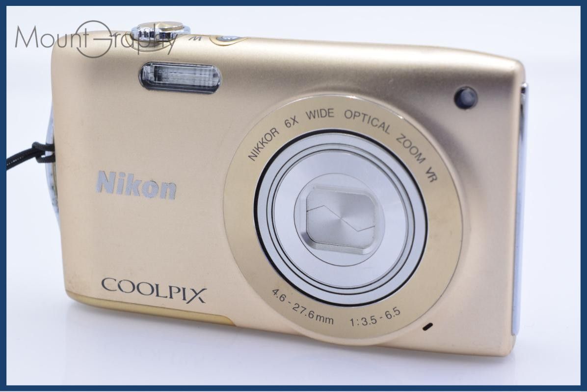 難あり ニコン Nikon COOLPIX S3300 6x 同梱無料 #my93