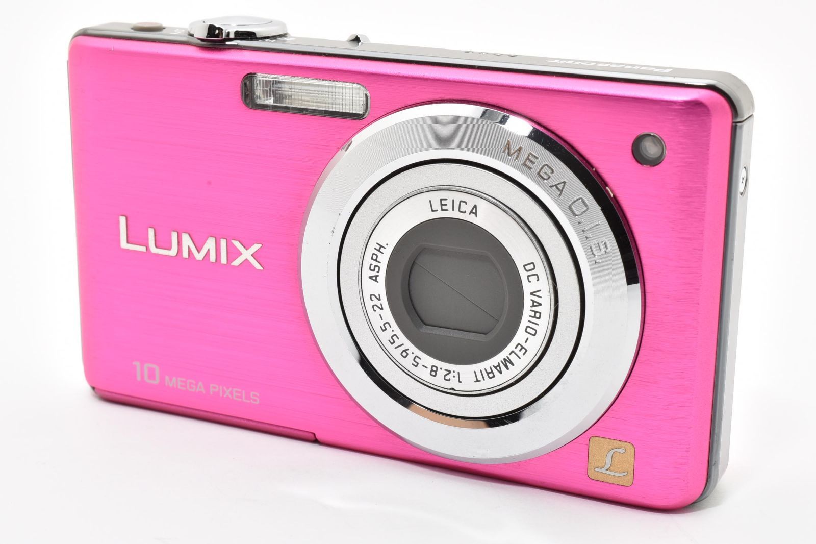 ジャンク》 Panasonic パナソニック LUMIX DMC-FS7 ピンク コンパクト