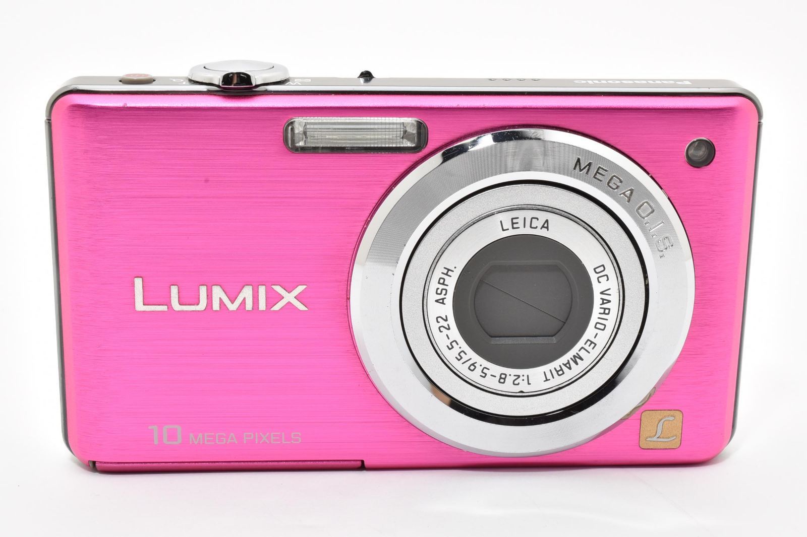 ジャンク》 Panasonic パナソニック LUMIX DMC-FS7 ピンク コンパクト