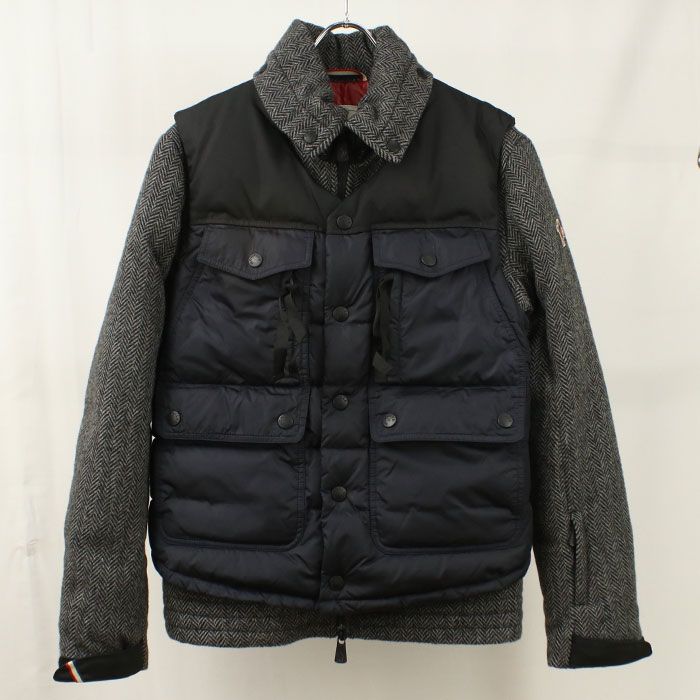MONCLER モンクレール PASTERZE 4190385 54688 ダウンジャケット【中古】 メンズ