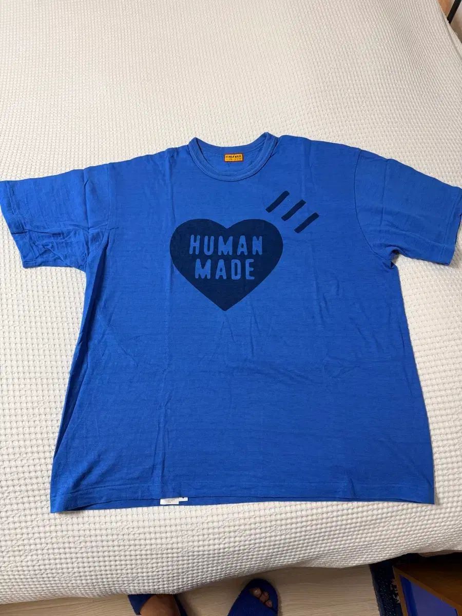 HUMAN MADE ヒューマンメイド 半袖Tシャツ ブルー