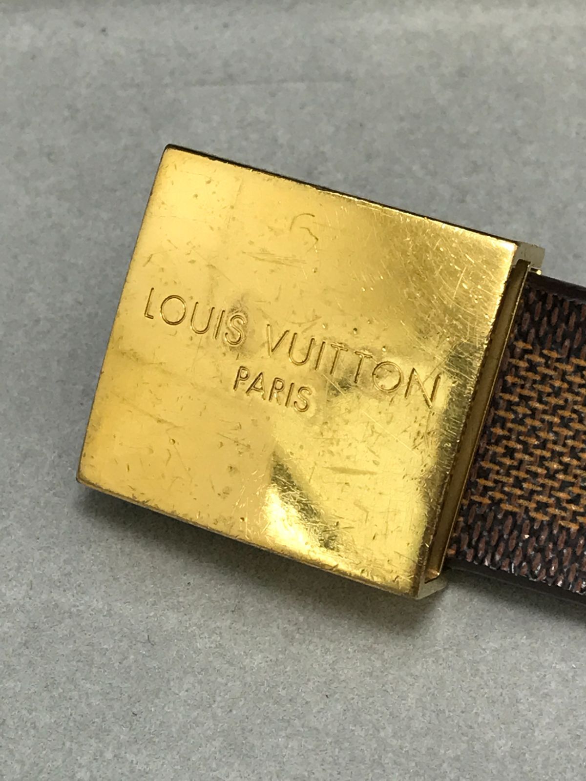 LOUIS VUITTON ルイヴィトン ベルト 表記サイズ85/34 サンチュール