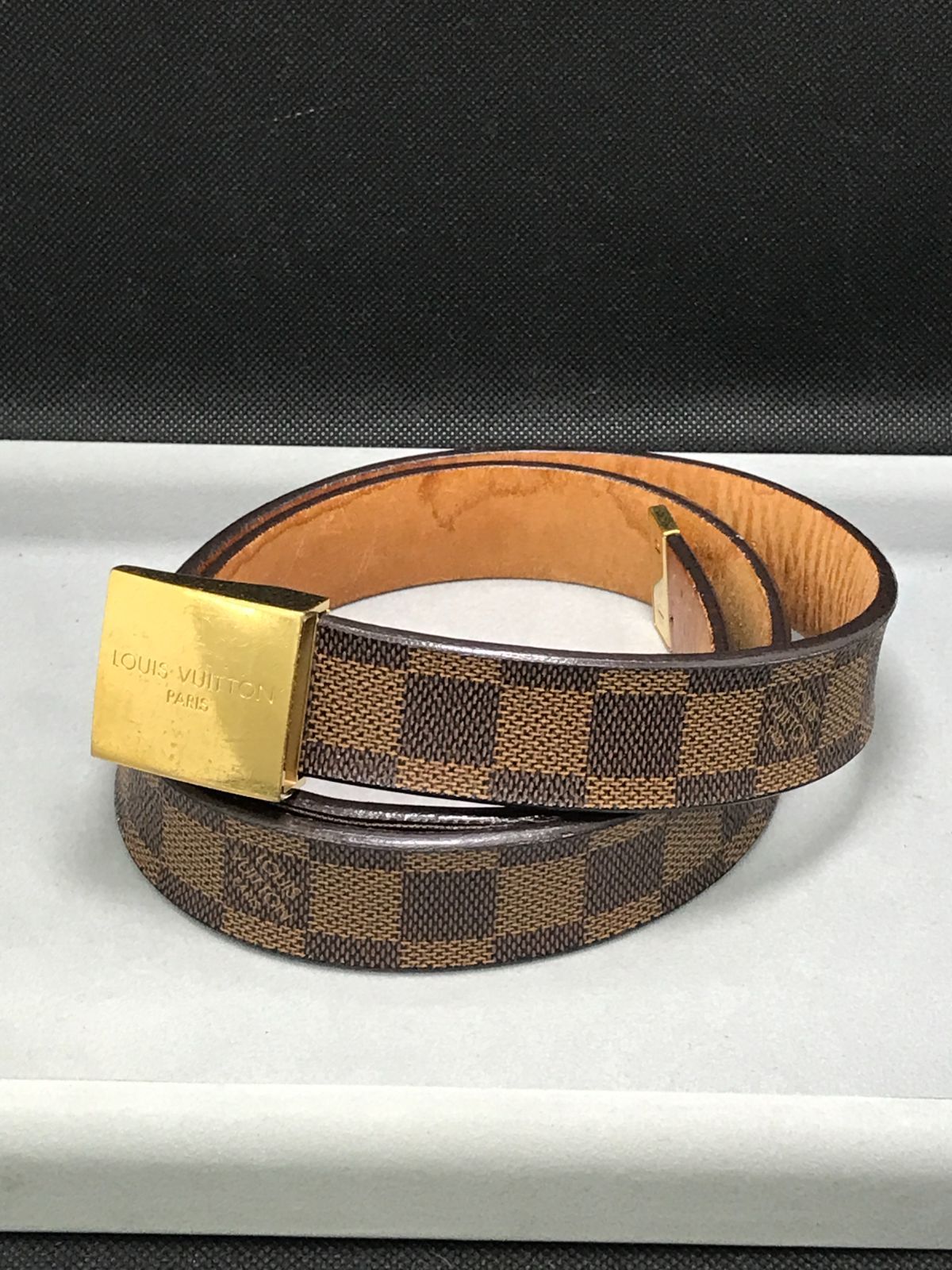 LOUIS VUITTON ルイヴィトン ベルト 表記サイズ85/34 サンチュール