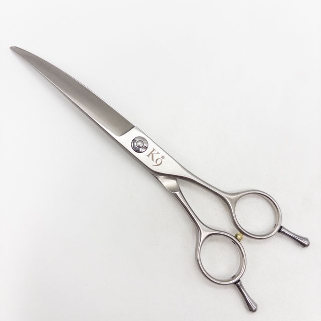 【K9】PD70C カーブ トリミングシザー メガネ 右利き トリマー ペット 7インチ 中古 yc23