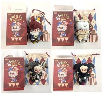 WHY SO SERIOUS 4種セット ポップマート ワイソーシリアス シリーズ