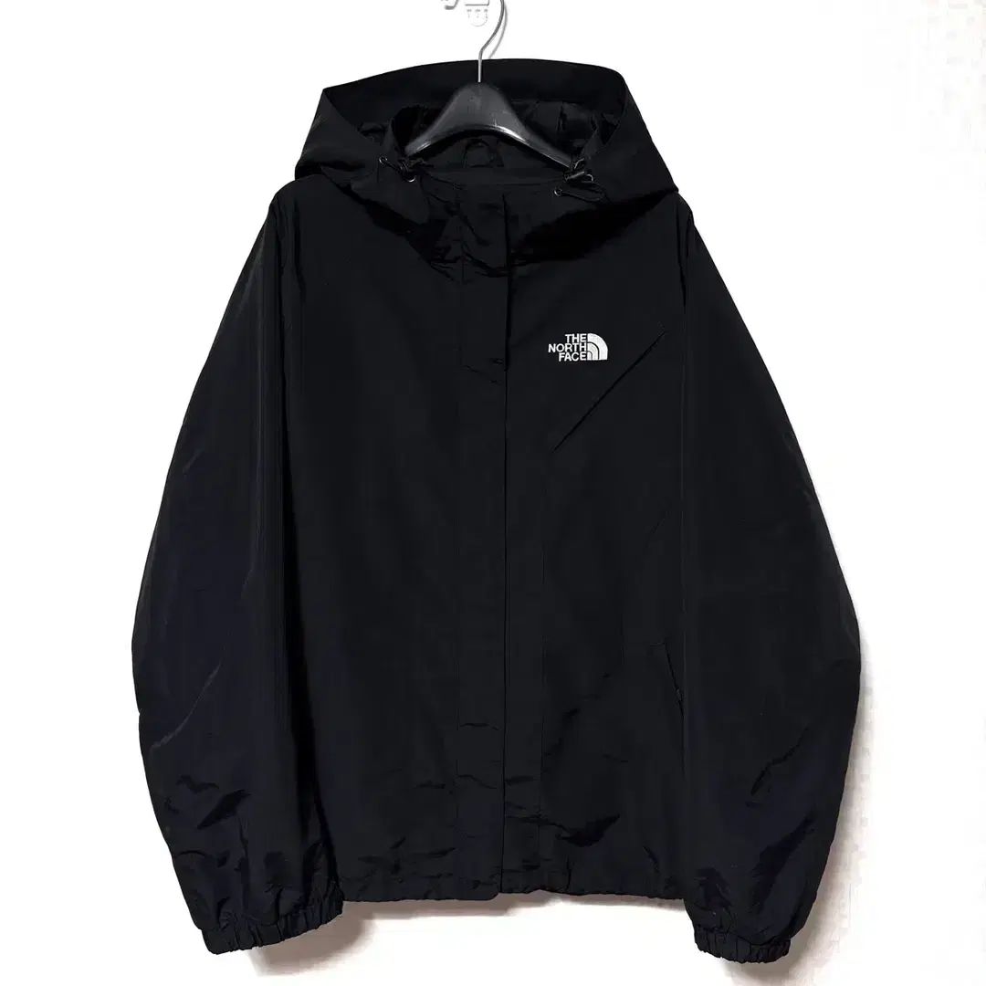 XXL 110 THE NORTH FACE ザノースフェイス ウィンドブレーカー ジップアップ ジャケット ブラック