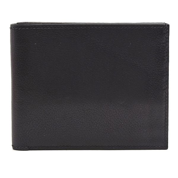 エルメス 財布 メンズ MC2 コペルニクス コンパクト 二つ折り 札入れ □H刻 ブラック HERMES エバーグレイン 中古