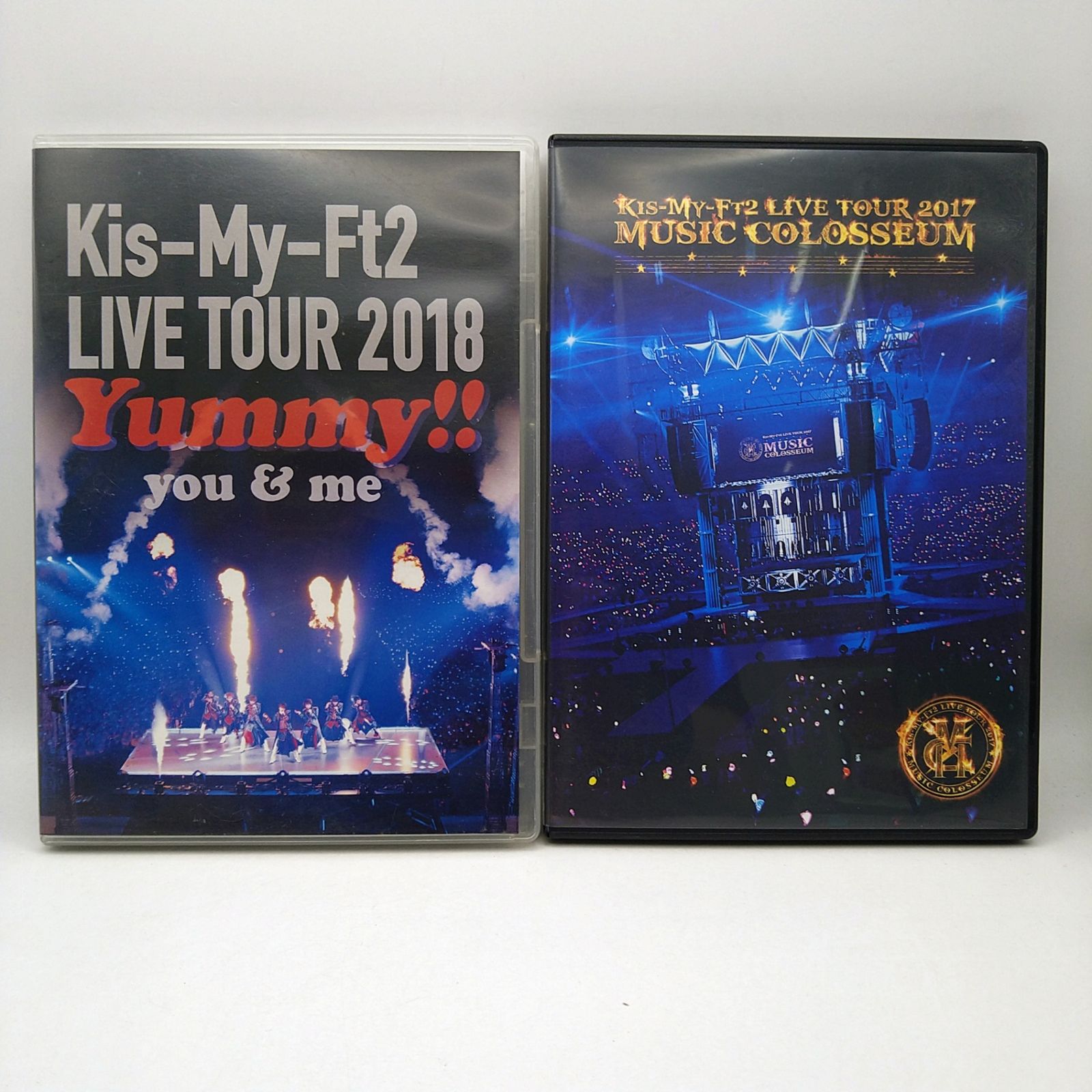 Kis-My-Ft2】 キスマイ ライブツアーDVD2枚セット 2017 2018 2607DZsy2
