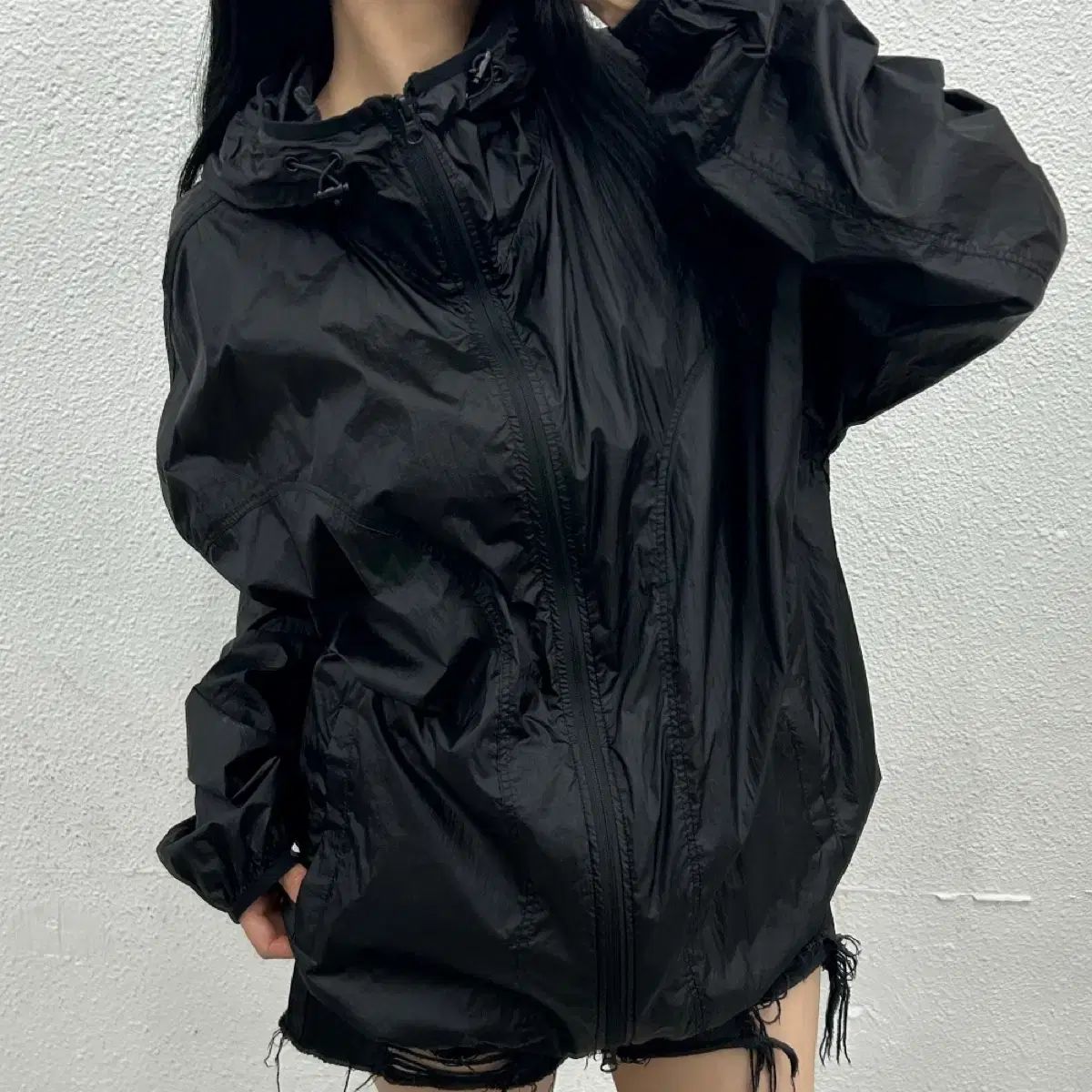 グレイルズ シャカシャカ素材 ブラック ウィンドブレーカー 2 8,588円