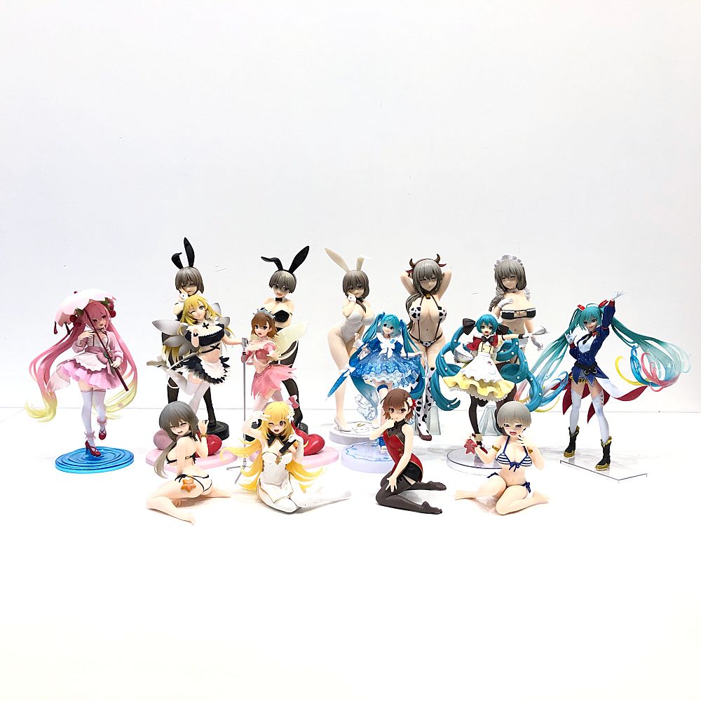 美少女フィギュア　他プライズフィギュア　23点セット 小牧店】現状品・パーツ欠品あり・本体のみ 美少女プライズ フィギュア