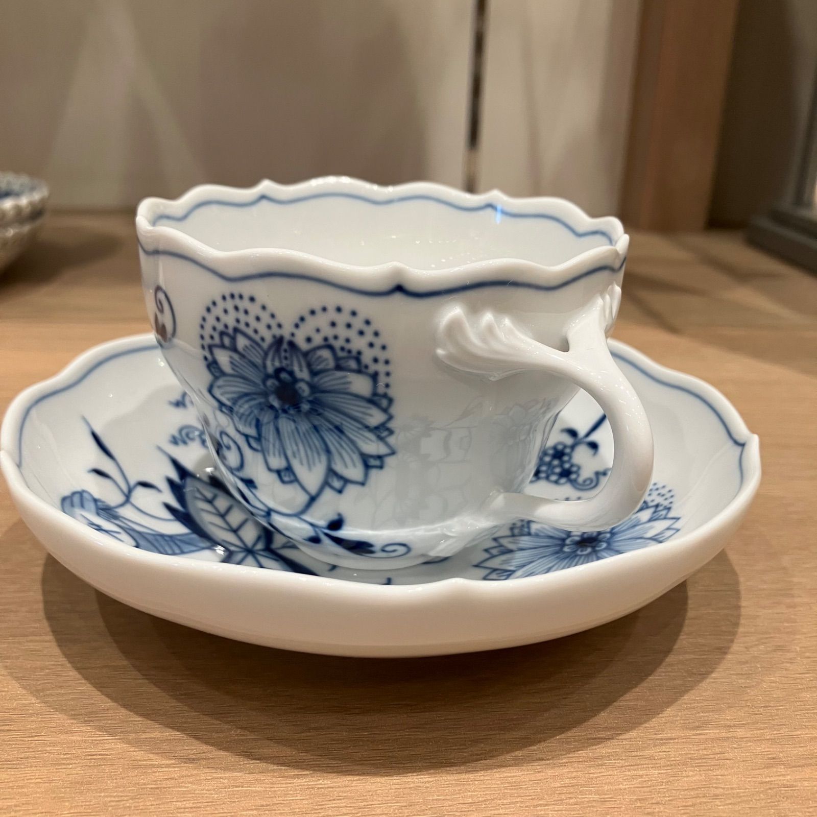 Meissen ブルーオニオン カップ&ソーサー 新F8-0714☆ - メルカリ