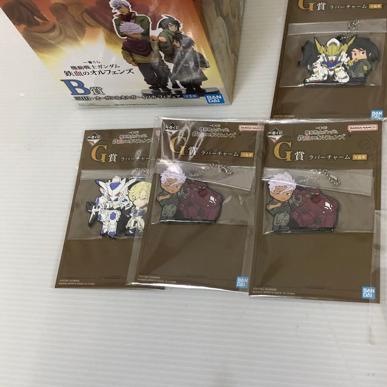 △80 一番くじ 機動戦士ガンダム 鉄血のオルフェンズ B賞 E賞 G賞
