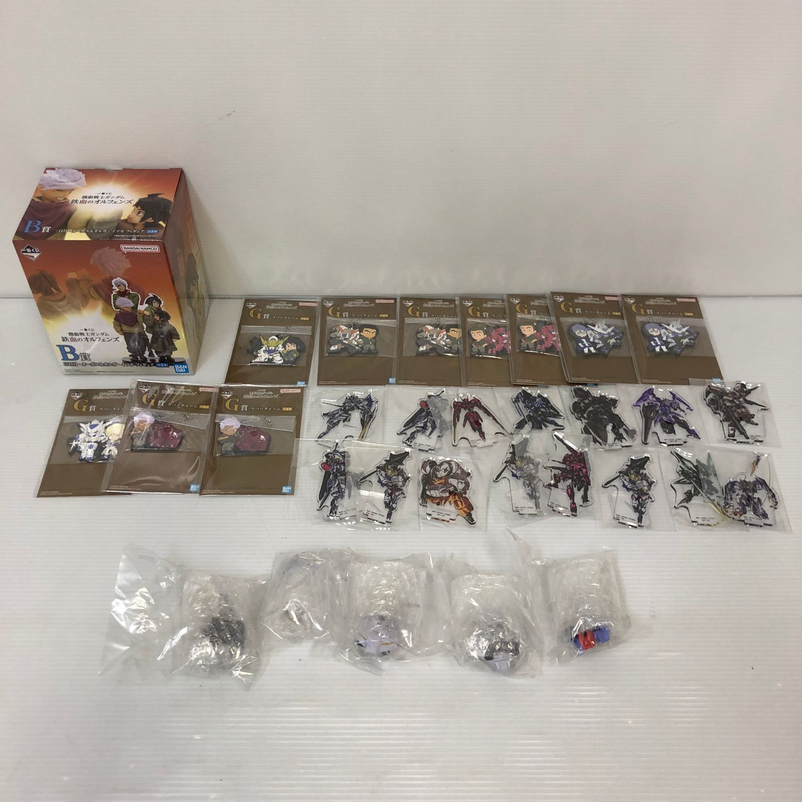 一番くじ 機動戦士ガンダム 鉄血のオルフェンズ A賞　B賞　C賞 △80 一番くじ 機動戦士ガンダム 鉄血のオルフェンズ B賞 E賞 G賞