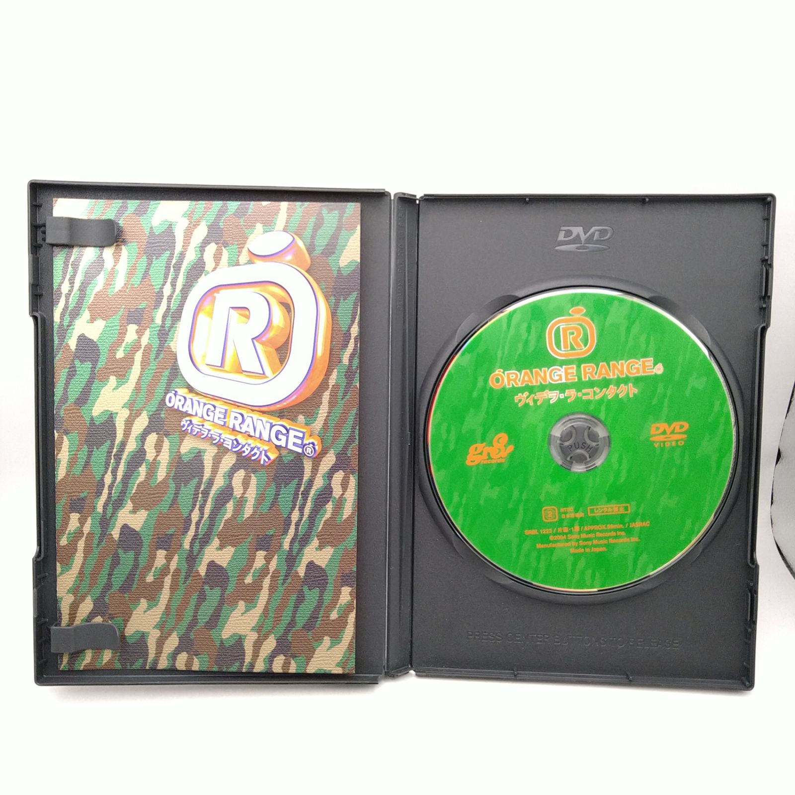 DVD】ORANGE RANGE/ヴィデヲ・ラ・コンタクト 背表紙・ステッカー付