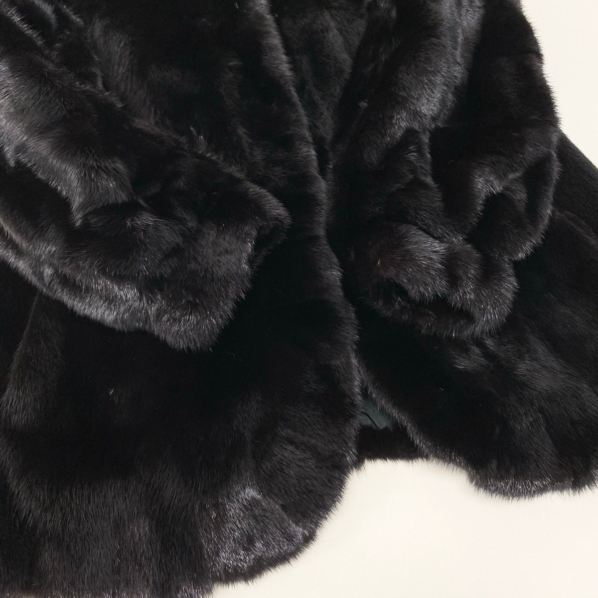 65g14 SAGA MINK サガミンク 銀サガ 袖段 希少デザイン ダークミンク