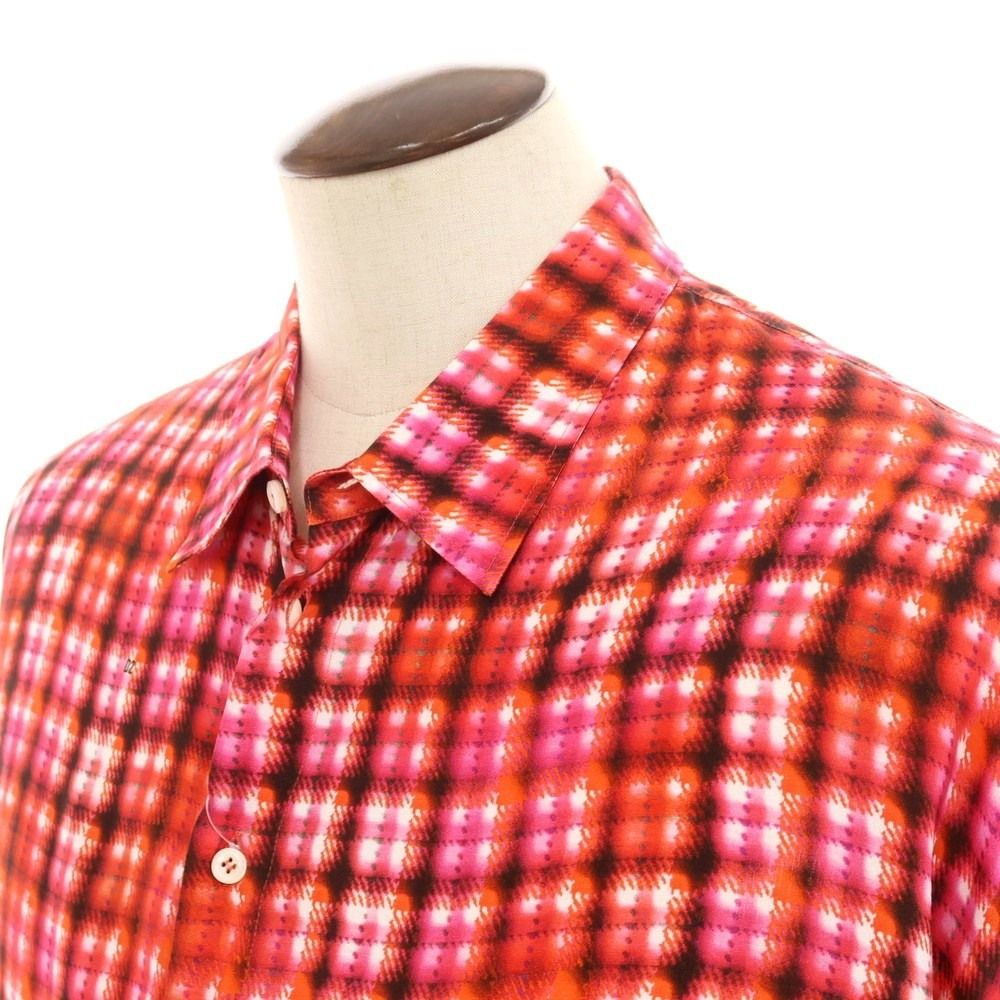新品】ディースクエアード DSQUARED2 レーヨン チェック カジュアル