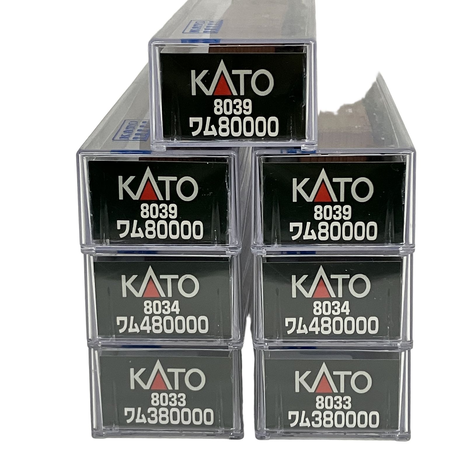 KATO 8033 8034 8039 ワム380000 ワム480000 ワム80000 計7両セット