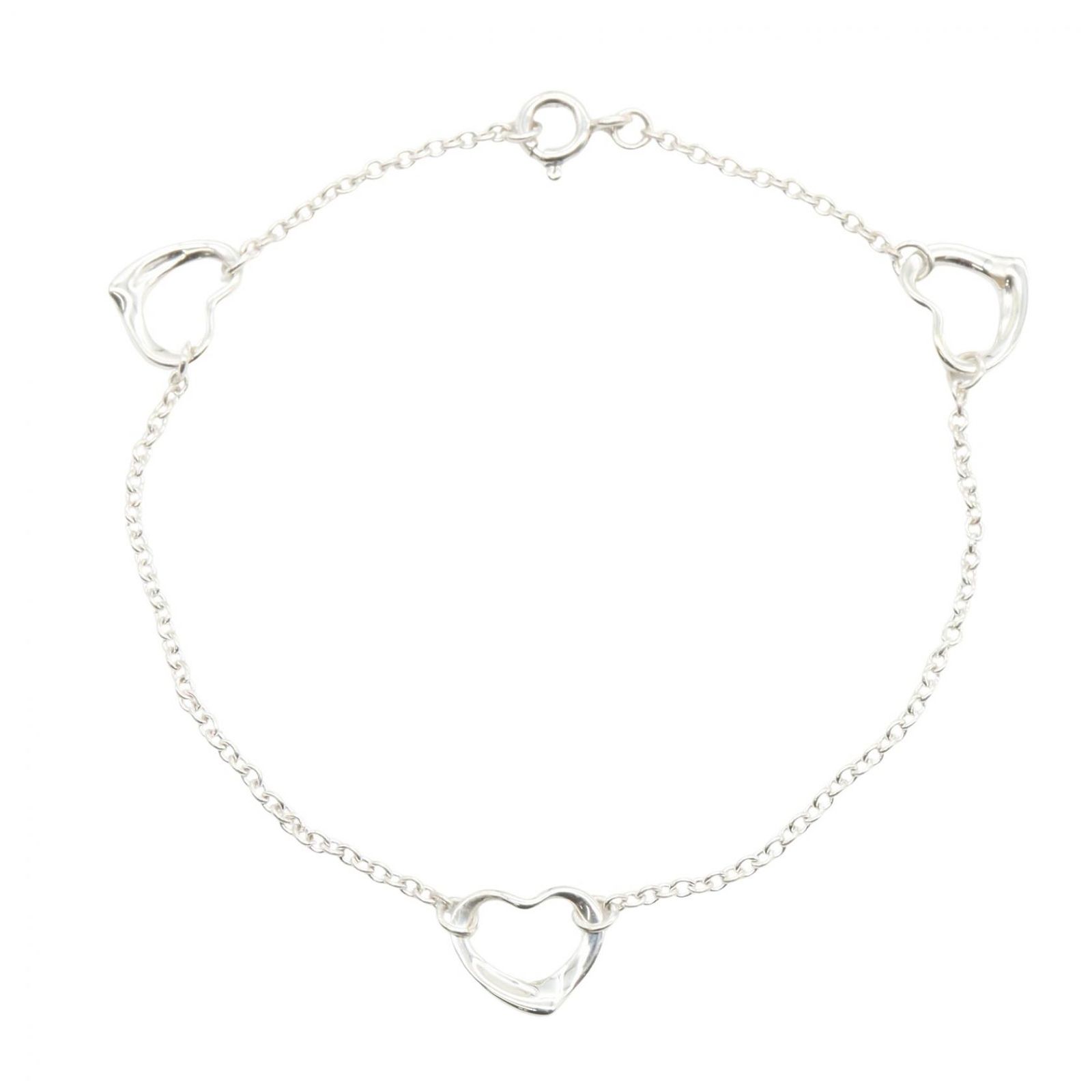 TIFFANY＆CO ティファニー オープンハート 3モチーフ ブレスレット ブレスレット