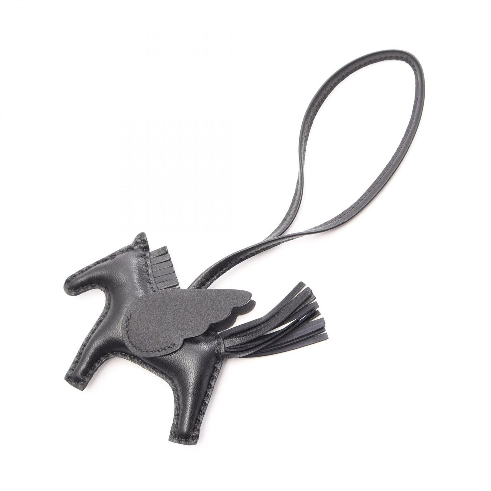 HERMES エルメス ロデオペガサスPM ソーブラック チャーム