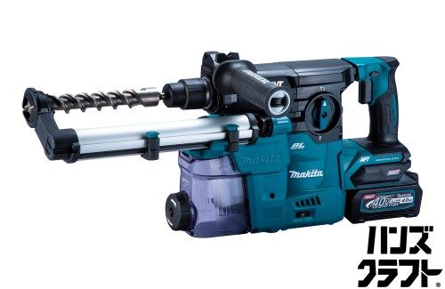 〇【送料無料】【未使用】マキタ Makita HR008GRMXV 充電式ハンマドリル 40V バッテリ×2・充電器付き【ハンズクラフト佐賀】【中古】