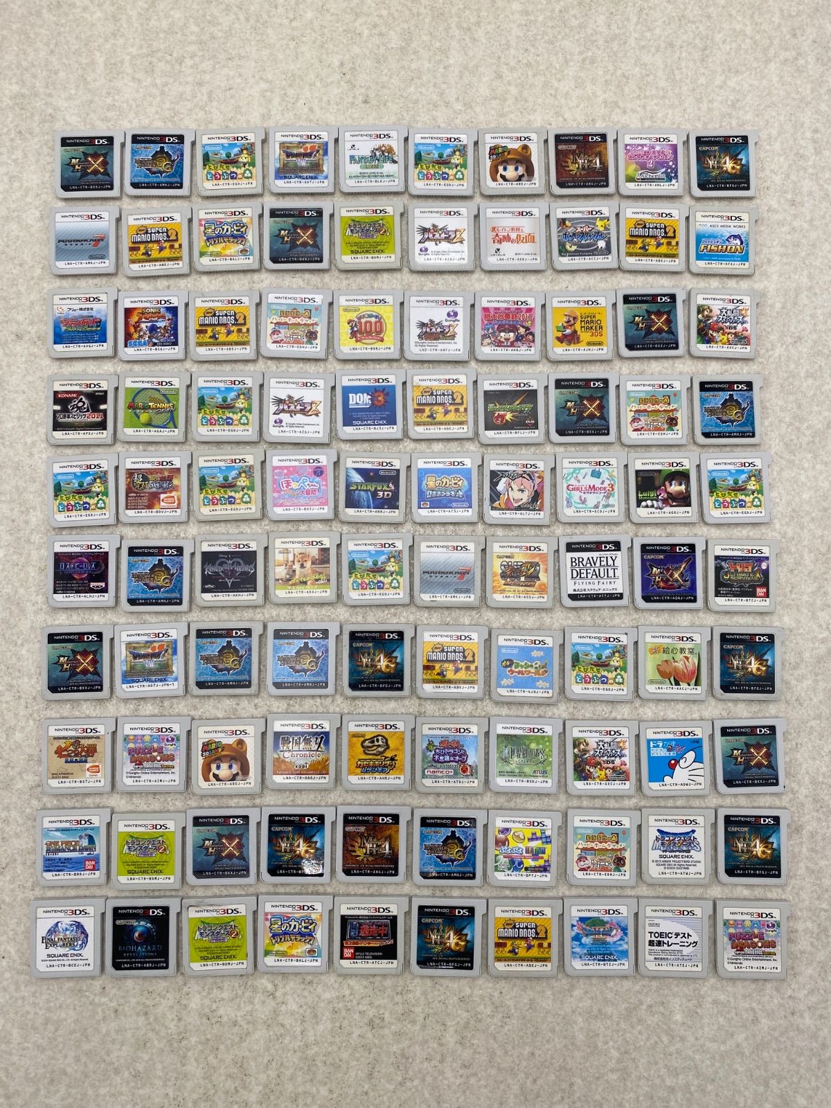 ニンテンドー3DS ソフトまとめ売り 100点 - メルカリ