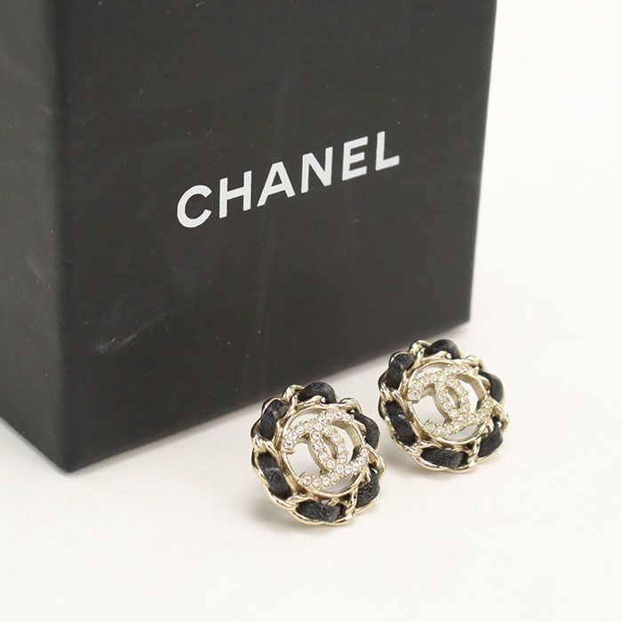 CHANEL シャネル ココマーク AB8297-B08169 ピアス メタル【中古】 レディース