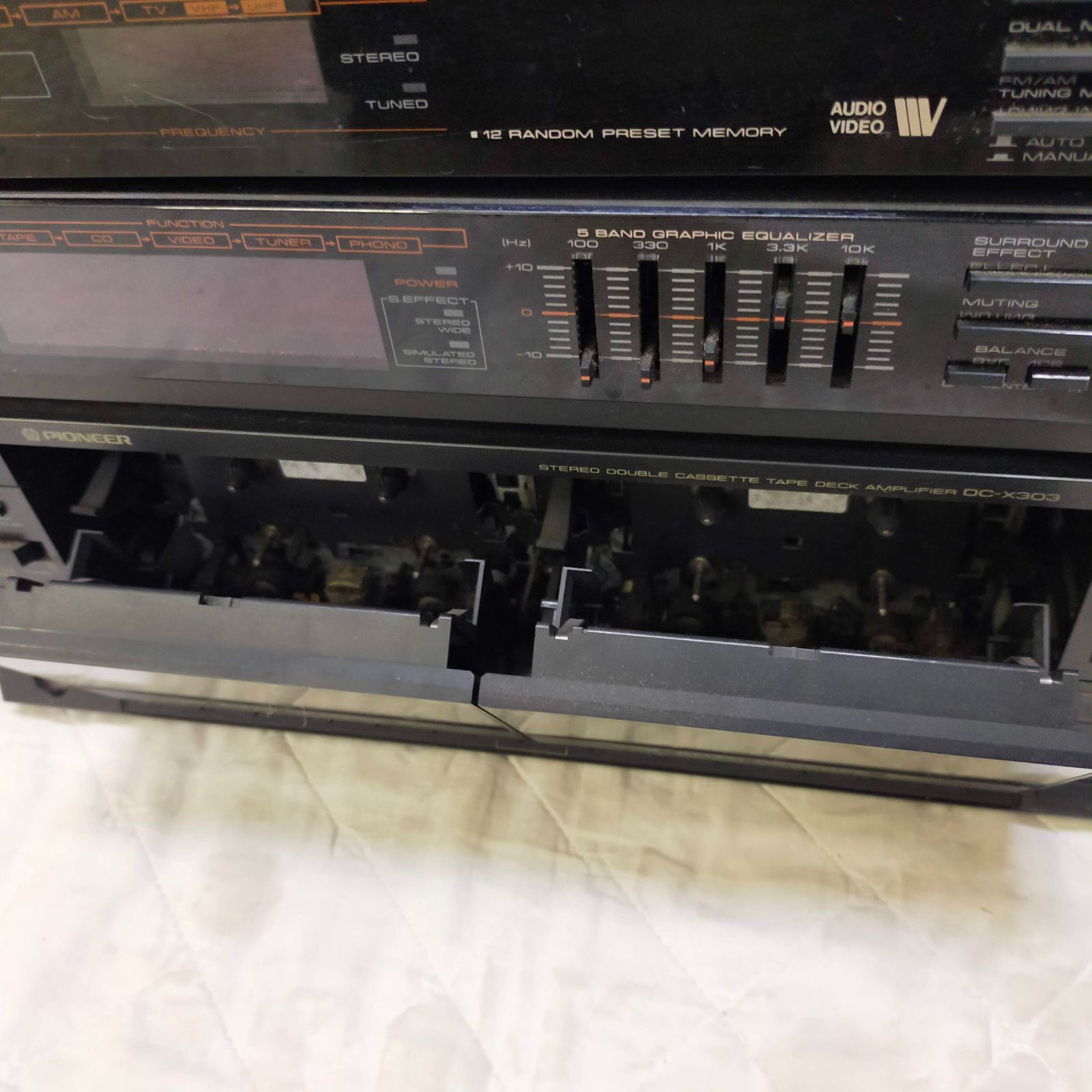 F01-20260714-113 Pioneer Private X303シリーズ コンポセット PD-X707