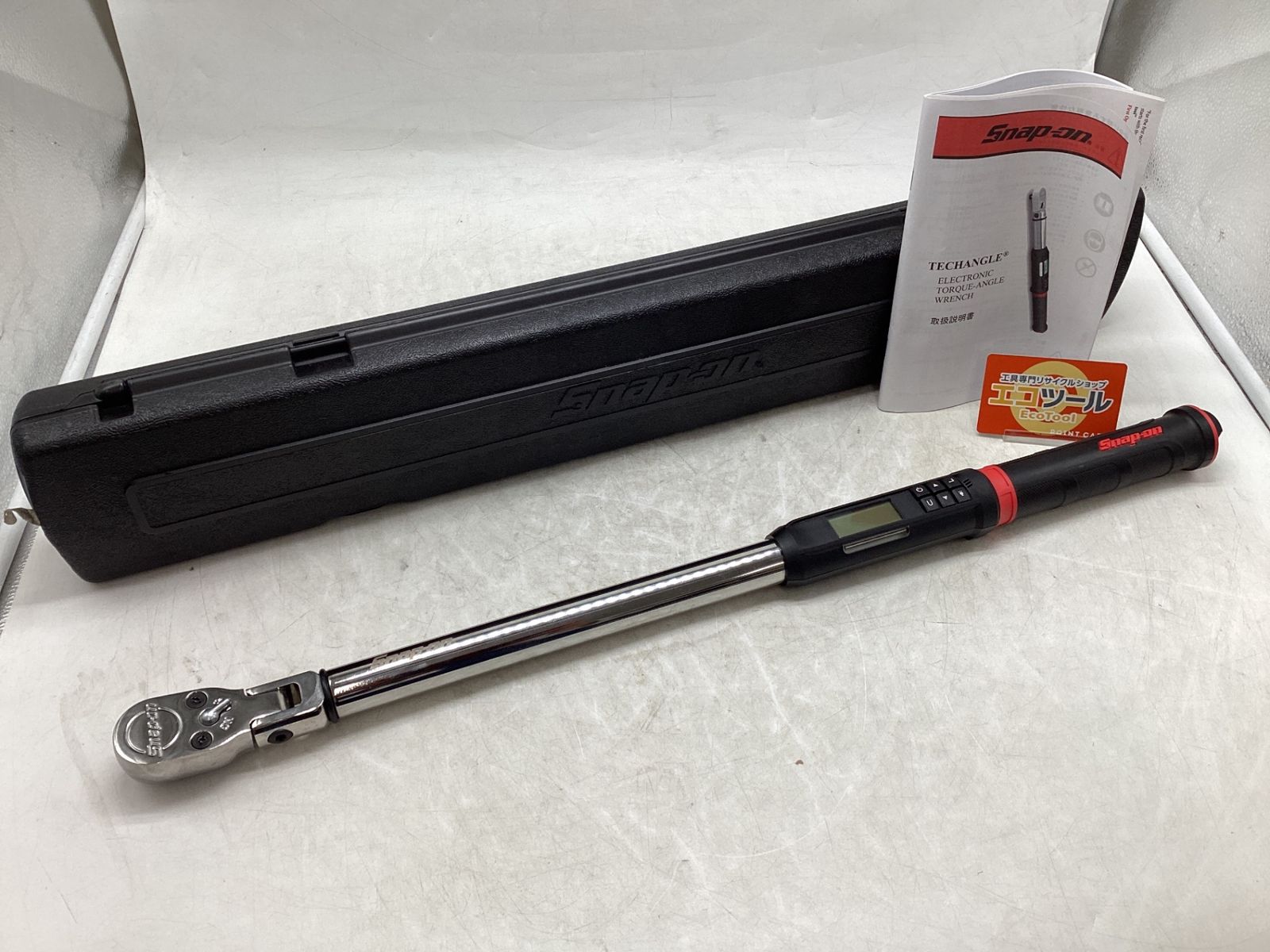 【未使用に近い】Snap-on/スナップオン ATECH3F250BN ☆Snap-onスナップオン 1/2Sq トルクレンチ デジタルアングル付 [IT_253Z8][豊田][M04]