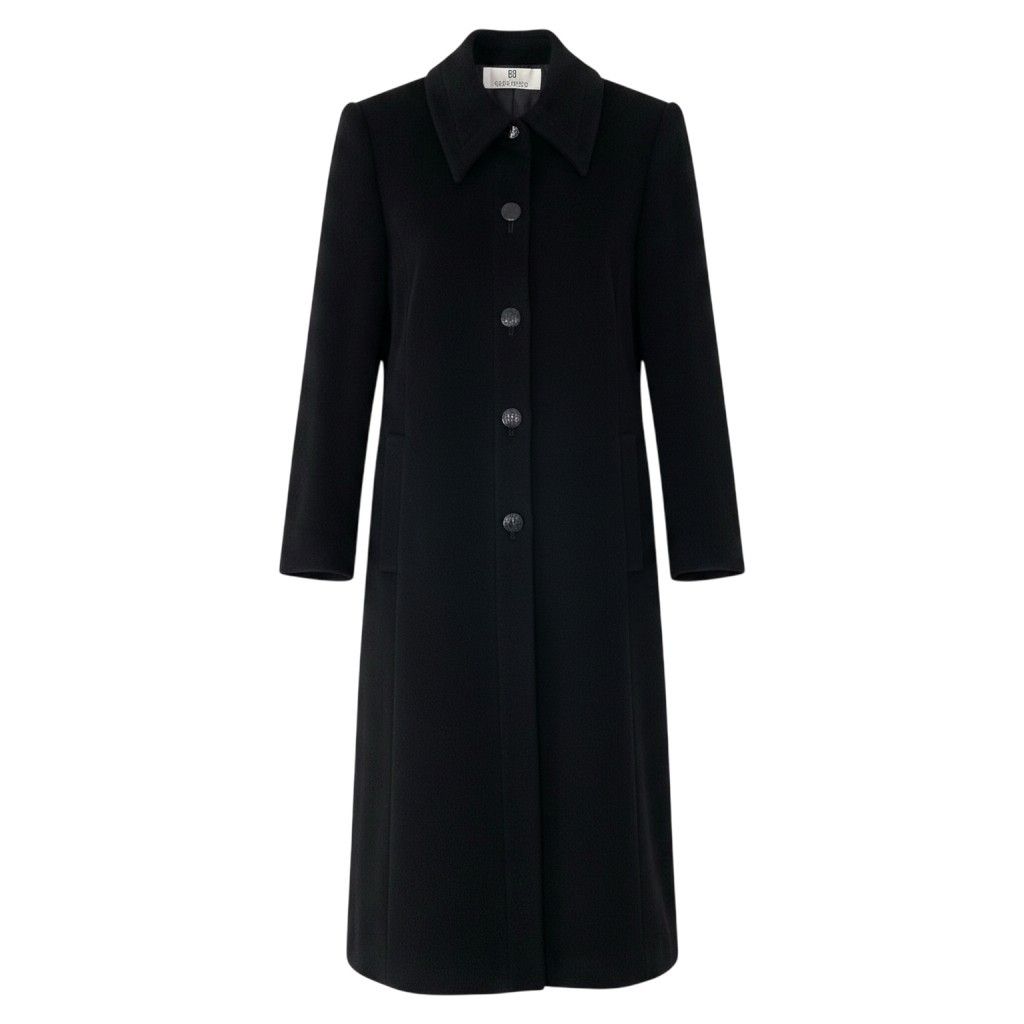 2g14 GIVENCHY ジバンシィ ステンカラーコート ロングコート ラム