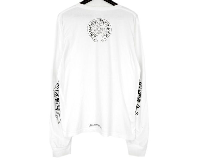 クロムハーツ CHROME HEARTS 【 NECK LOGO LS TEE 】 ネックロゴ 袖