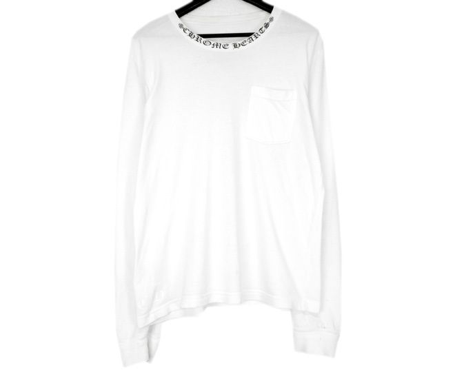 クロムハーツ CHROME HEARTS 【 NECK LOGO LS TEE 】 ネックロゴ 袖