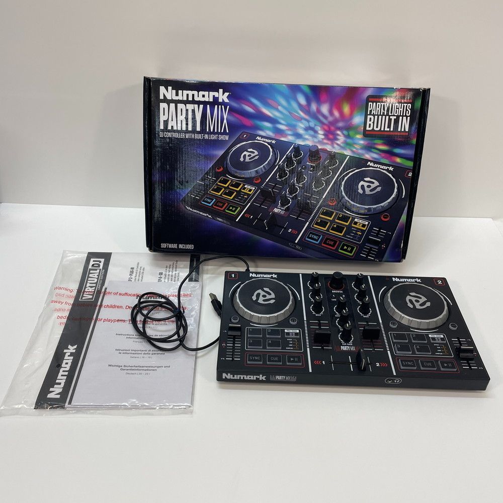 ◇Numark PARTY MIX DJコントローラー 554 - メルカリ