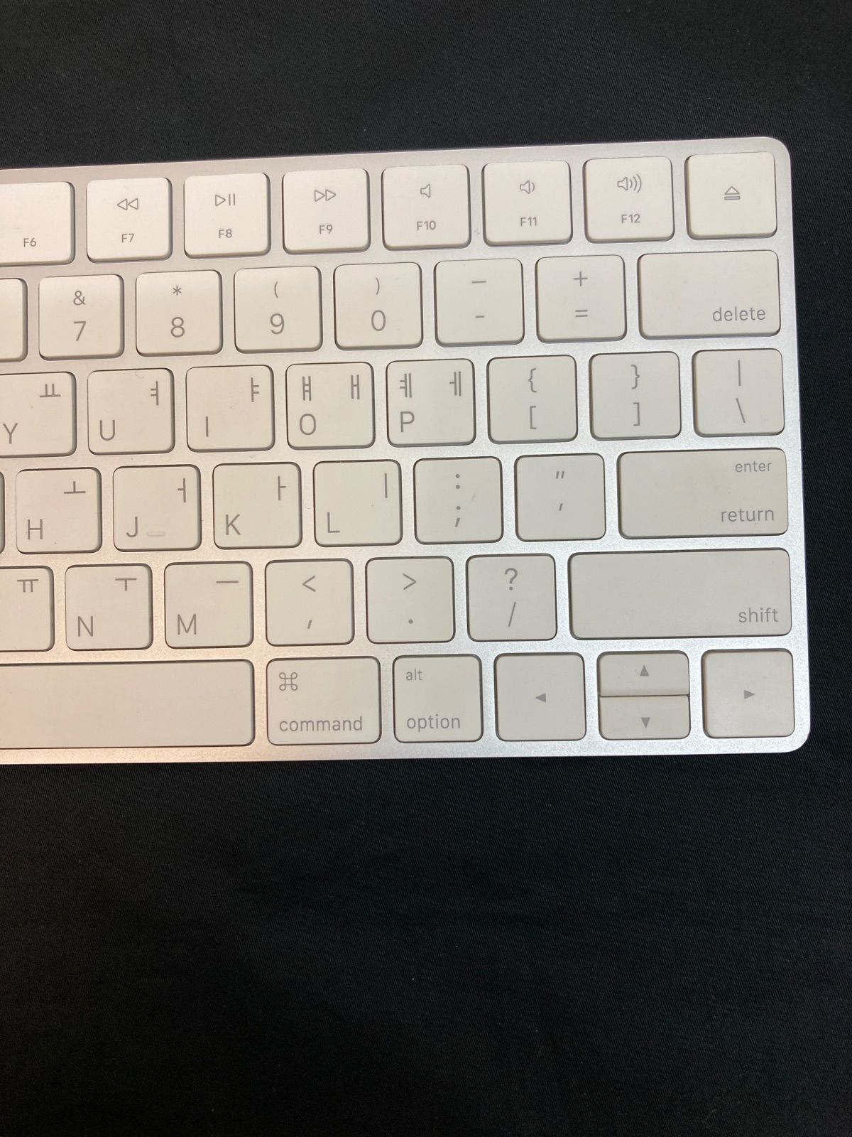 中古】Apple Magic Keyboard 韓国語 A1644 - メルカリ