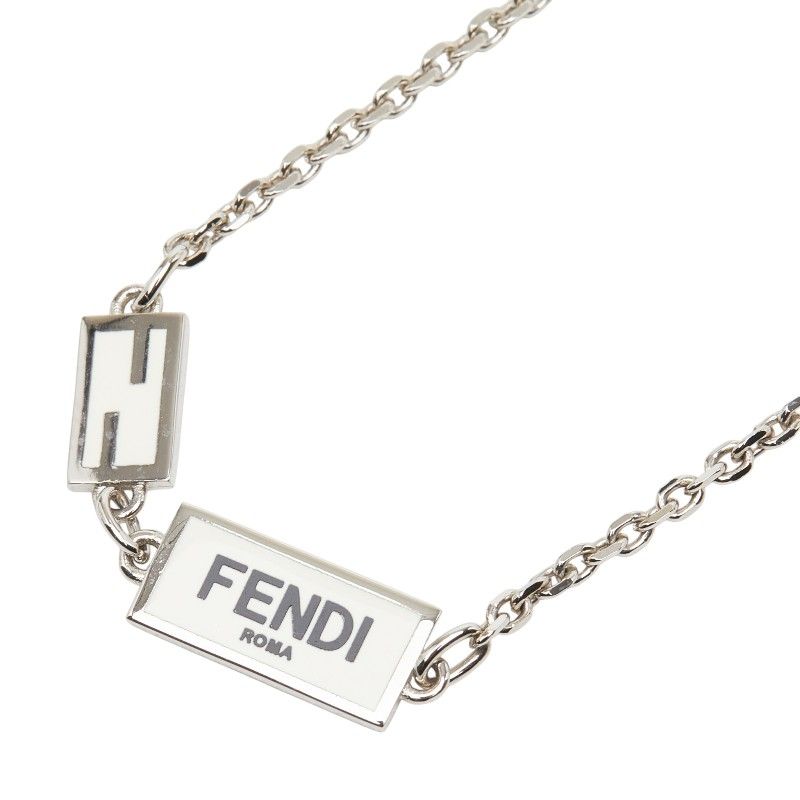 フェンディ ロゴプレート ネックレス ネックレス 1A0923 メタル レディース FENDI【1-0274149】
