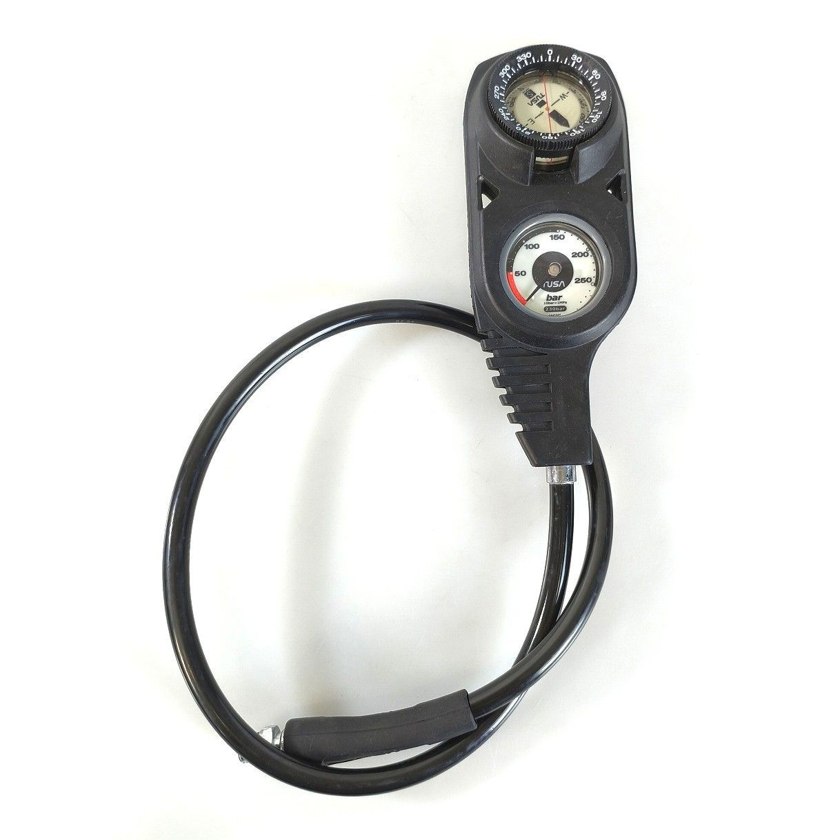 OH済 TUSA ツサ レギュレーター 残圧計 コンパス 2ゲージ［REG-260709A］
