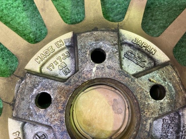 OZ ﾌｫﾚｽﾀｰ ﾊﾁﾛｸ ホイール アルミ ゴールド 17インチ 7J 5穴 4本 100 +
