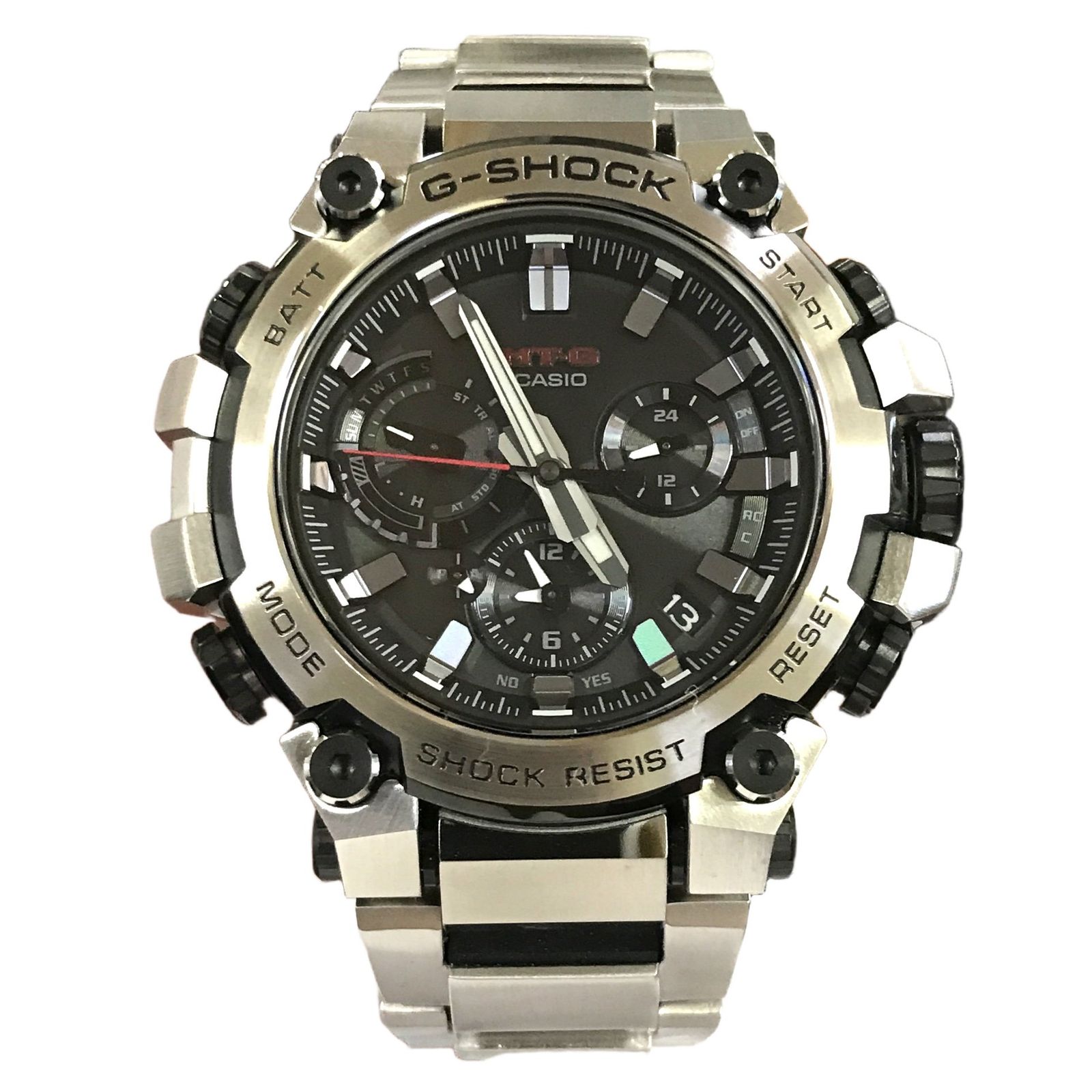 カシオ CASIO ジーショック G-SHOCK MTG-B3000D-1AJF タフソーラー 電波時計 稼働品 メンズ 腕時計 中古 良好 T11413026