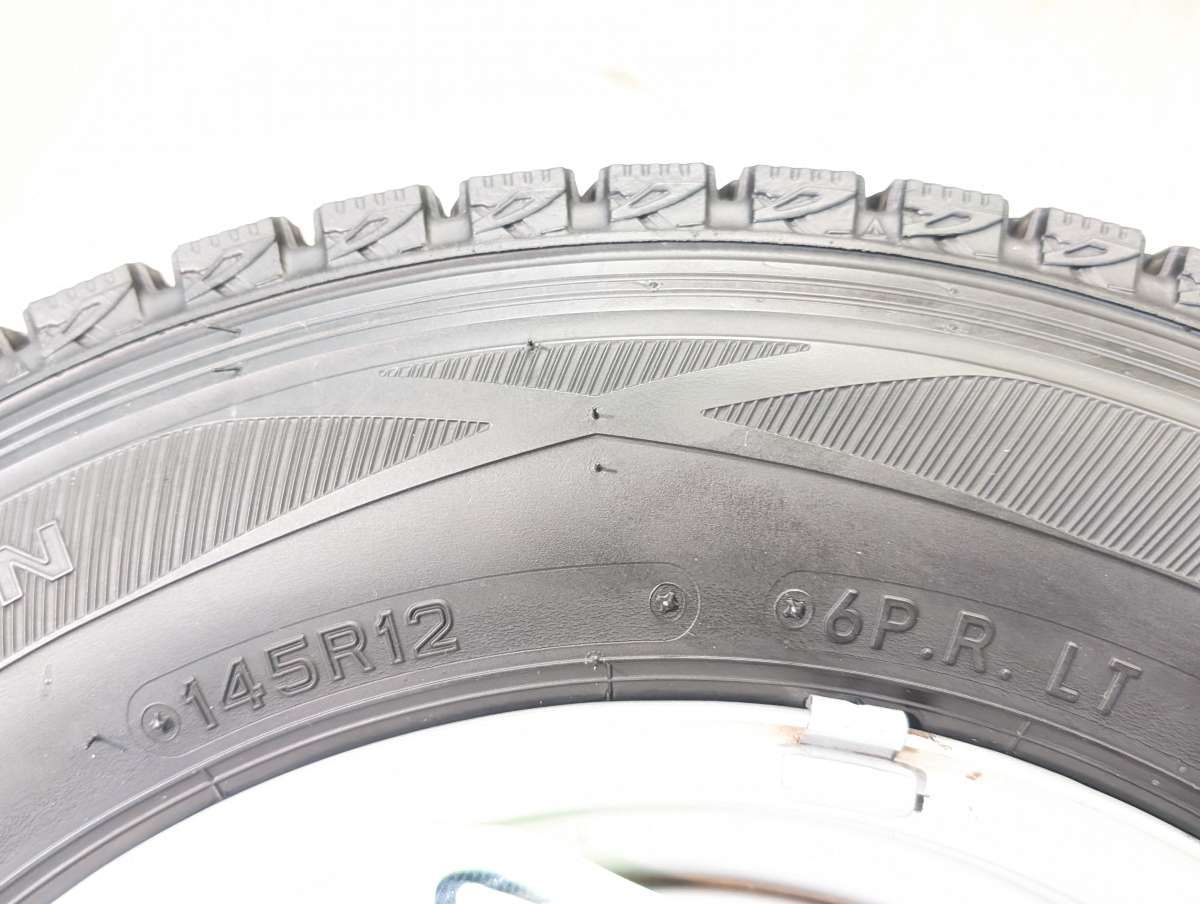 145R12 6PR ダンロップ ウィンターマックス SV01 A100 12x4.0 100-4穴 